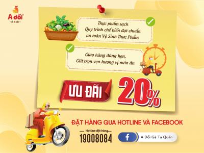 LẨU GÀ TA NGON VỚI ƯU ĐÃI 20%